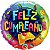 Balão Qualatex 18" - Redondo - Feliz Cumpleanos-Jogo Game - 1 Un - Imagem 1