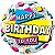 Balão Qualatex 18" - Redondo - Happy Birthday To You-Retro - 1 Un - Imagem 1