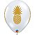 Balão Qualatex 11" - Transparente - Abacaxi - 50 Un - Imagem 1