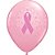 Balão Qualatex 11" - Redondo Rosa - Conscientizacão Sobre O Cancer - 50 Un - Imagem 1