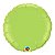 Balão Qualatex 18" - Redondo - Verde Lima Metalizado Liso - 1 Un - Imagem 1