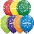 Balão Qualatex 11" - Redondo Sortido Carnaval - Congratulations-Serpentinas - 50 Un - Imagem 1