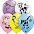 Balão Qualatex 11" - Redondo Sortido Especial - Animais De Fazenda - 50 Un - Imagem 1