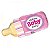Balão Qualatex 39" - Shape - Welcome Baby-Mamadeira Rosa - 1 Un - Imagem 1