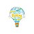 Balão Qualatex 42" - Shape - Welcome Baby-Balão Qualatex Azul - 1 Un - Imagem 1