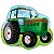 Balão Qualatex 34" - Shape - Trator Da Fazenda - 1 Un - Imagem 1