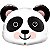 Balão Qualatex 31" - Shape - Panda Precioso - 1 Un - Imagem 1
