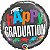 Balão Qualatex 09" Redondo Solto Happy Graduation-A+ - 1 Un - Imagem 1