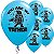Balão Qualatex 11" Azul Ovo Star Wars: You Are My Father - 25 Un - Imagem 1