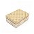 Caixa Retangular com Tampa Luxúria Ouro P 24x18x8cm - 10 Un - Imagem 1