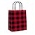 Sacola de Papel Castro Vermelho G 32x26,5x13cm - 10 Un - Imagem 1