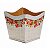 Cachepot G Pote 15 Vime Floral Branco - 10 Un - Imagem 1