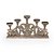 Castiçal Garatuja 5 Velas Madeira Patna 61x61x31cm - 1 Un - Imagem 1