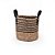 Cesto Sisal Bicolor Marea 25x25x30cm - 1 Un - Imagem 1