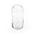 Vaso Cilindro Vidro Abaulado M 13x13x31cm - 1 Un - Imagem 2
