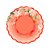 Folha Poli Redondo Apricot 48cm - 50 Un - Imagem 1