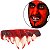 Maquiagem Dente do Terror com Massa Para Fixação - 1 Un - Imagem 1