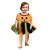 Fantasia Halloween Infantil - Abóbora 6 Meses a 2 Anos - 1 Un - Imagem 1