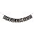 Faixa Happy + Halloween Branco e Preto 2,00 Metros - 1 Un - Imagem 5