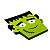 Guardanapo Estampado Folha Dupla Halloween Monstrinho - 20 Un - Imagem 1