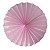 Enfeite de Papel Fiorata 20cm Rosa Claro - 1 Un - Imagem 1