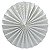 Enfeite de Papel Fiorata 30cm Branco - 1 Un - Imagem 1