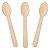 Talher Madeira Natural Colher 11cm - 50 Un - Imagem 1