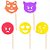 Enfeite Decorativo no Palito WhatsApp M - 05 Un - Imagem 1