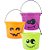 Baldinho Happy Halloween Olhos e Bocas Sortido 14,5cm - 1 Un - Imagem 1