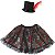 Kit Fantasia Halloween Infantil - Caveira Mexicana - 2 Peças - Imagem 1