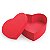 Caixa Rígida Coração Vermelho P 20,5x21,5x8cm - 1 Un - Imagem 1