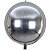 Balão Metalizado Redondo 32" Prateado - 1 Un - Imagem 1