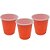 Copo Shot Americano Descartável 30ml Vermelho - 10 Un - Imagem 1