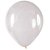 Balão Látex Tradicional Redondo 5" Liso Cristal - 50 Un - Imagem 1