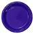 Prato Plástico Happy Line 15cm Roxo - 8 Un - Imagem 1