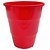 Copo Plástico Happy Line 210ml Vermelho - 8 Un - Imagem 1