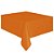 Toalha de Mesa Plástica Happy Line 1,37x1,77 Metros Laranja - 1 Un - Imagem 1
