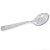 Colher Plástica de Chá Glitter Prata 12,5cm - 50 Un - Imagem 1