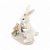 Coelho Decorativo de Resina Regando Flores La Belle 12,5cm - 2 Un - Imagem 3