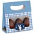 Mini Caixa Plus com Visor Contos de Páscoa 13x5,5x13cm Azul - 10 Un - Imagem 1