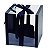 Caixa em Acrílico Liso 26x20x10cm Preto - 1 Un - Imagem 1
