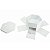 Caixa Hexagonal Surpresa de Papel Liso 24,2x21x15,5cm Branco - 1 Un - Imagem 1