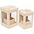 Kit Caixa Alta com Visor Liso P/G Kraft - 2 Un - Imagem 1