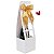 Sacola de Papel Slim Liso 12x12x42cm Branco - 1 Un - Imagem 2