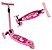 Patinete Infantil Com 3 Rodas Dobrável Rosa - Imagem 3