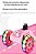 Patinete Infantil Com 3 Rodas Dobrável Rosa - Imagem 5