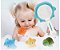 Brinquedo para Banho Bebe WAKAII kit de redinha com estrela, caranguejo e tartaruga - Imagem 5