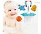 Brinquedo para Banho Bebe WAKAII kit de redinha com Arraia, Polvo e Baiacu - Imagem 2