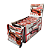 Display Protein cookie sabor cacau com recheio de morango - Imagem 3