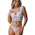 Conjunto de Lingerie Vivíssima Nise com Renda Branco - Imagem 1